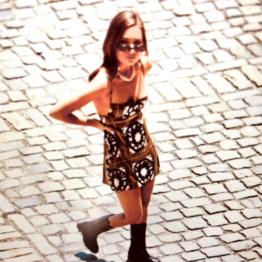 Danielle Bernstein astrology mini dress